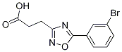 3-[5-(3-broMophenyl)-1,2,4-oxadiazol-3-yl]propanoic acid CAS#: 1196463-11-2