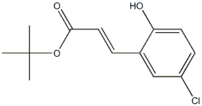 3-(5-Chloro-2-hydroxyphenyl)-2-propenoic acid tert-butyl ester CAS#: 1261024-69-4