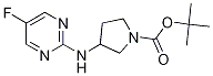 3-(5-Fluoro-pyrimidin-2-ylamino)-pyrrolidine-1-carboxylic acid tert-butyl ester CAS#: 1289385-93-8