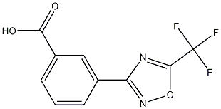 3-(5-(Trifluoromethyl)-1,2,4-oxadiazol-3-yl)benzoicacid CAS#: 1092400-82-2