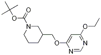 3-(6-Ethoxy-pyriMidin-4-yloxyMethyl)-piperidine-1-carboxylic acid tert-butyl ester CAS#: 1353954-07-0