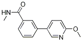 3-(6-Methoxypyridin-3-yl)-N-MethylbenzaMide CAS#: 1375069-23-0