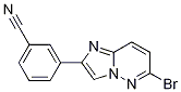 3-(6-bromoimidazo[1,2-b]pyridazin-2-yl)benzonitrile CAS#: 1263284-55-4