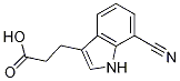 3-(7-cyano-1H-indol-3-yl)propanoic acid CAS#: 1223748-52-4