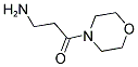 3-AMINO-1-MORPHOLIN-4-YL-PROPAN-1-ONE CAS#: 71274-43-6