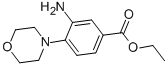 3-AMINO-4-MORPHOLIN-4-YL-BENZOIC ACID ETHYL ESTER CAS#: 71254-75-6