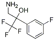 3-AMino-1,1,1-trifluoro-2-(3-fluorophenyl)propan-2-ol CAS#: 1341626-36-5
