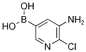 3-AMino-2-chloropyridine-5-boronic acid CAS#: 1354697-94-1