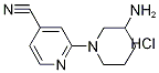 3-AMino-3,4,5,6-tetrahydro-2H-[1,2']bipyridinyl-4'-carbonitrile hydrochloride, 98+% C11H15ClN4, 分子量 238.72 CAS#: 1185316-29-3