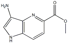 3-AMino-4-azaindole-5-carboxylic acid Methyl ester CAS#: 1190318-65-0