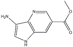 3-AMino-4-azaindole-6-carboxylic acid Methyl ester CAS#: 1190315-96-8