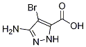 3-AMino-4-broMo-1H-pyrazol-5-carboxylic acid CAS#: 1092683-01-6