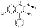 3-AMino-6-chloro-4-(4-pyridinyl)-2-quinolinone Hydrazone CAS#: 1346606-48-1