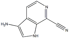 3-AMino-7-cyano-6-azaindole CAS#: 1190318-78-5