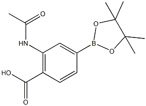 3-Acetamido-4-carboxyphenylboronic acid, pinacol ester CAS#: 1218789-96-8