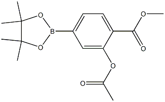 3-Acetoxy-4-methoxycarbonylphenylboronic acid, pinacol ester CAS#: 1073355-18-6