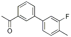 3'-Acetyl-3-fluoro-4-Methylbiphenyl CAS#: 1365271-37-9