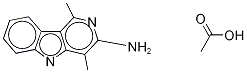 3-Amino-1,4-dimethyl-5h-pyrido[4,3-b]indole-13C2,15N Acetate CAS#: 1217002-93-1