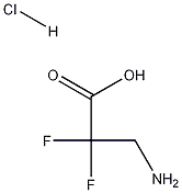 3-Amino-2,2-difluoropropanoic acid hydrochloride CAS#: 1159825-06-5