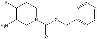 3-Amino-4-fluoro-1-piperidinecarboxylic acid benzyl ester CAS#: 1184920-12-4