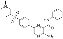 3-Amino-6-[4-[[2-(dimethylamino)-1-methylethyl]sulfonyl]phenyl]-N-phenyl-2-pyrazinecarboxamide CAS#: 1286238-55-8
