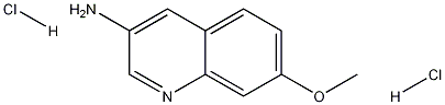 3-Amino-7-methoxyquinoline dihydrochloride CAS#: 1216228-63-5