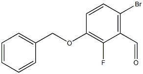 3-BENZYLOXY-6-BROMO-2-FLUOROBENZALDEHYDE CAS#: 1114809-05-0