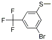 (3-BROMO-5-(TRIFLUOROMETHYL)PHENYL)(METHYL)SULFANE CAS#: 1072944-92-3