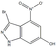 3-BROMO-6-HYDROXY-4-NITRO1H-INDAZOLE CAS#: 1082041-19-7