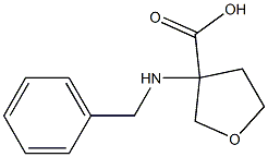 3-(BenzylaMino)oxolane-3-carboxylic acid CAS#: 1340215-39-5