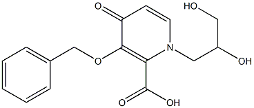3-Benzyloxy-1-(2,3-dihydroxy-propyl)-4-oxo-1,4-dihydro-pyridine-2-carboxylic acid CAS#: 1206102-06-8