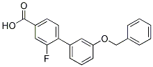 3'-(Benzyloxy)-2-fluoro-[1,1'-biphenyl]-4-carboxylic acid CAS#: 1261912-21-3