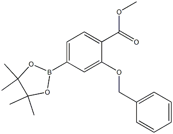 3-Benzyloxy-4-methoxycarbonylphenylboronic acid, pinacol ester CAS#: 1073355-16-4