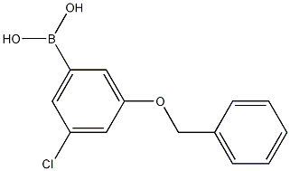 3-Benzyloxy-5-chlorophenylboronic acid CAS#: 1256345-82-0
