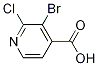 3-BroMo-2-chloropyridine-4-carboxylic acid CAS#: 1214323-32-6