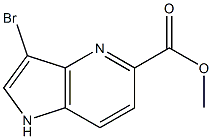 3-BroMo-4-azaindole-5-carboxylic acid Methyl ester CAS#: 1190318-72-9