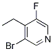 3-BroMo-4-ethyl-5-fluoropyridine CAS#: 1374655-69-2