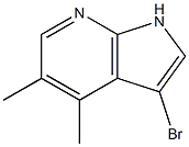 3-BroMo-4,5-diMethyl-7-azaindole CAS#: 1082040-66-1