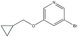3-BroMo-5-cyclopropylMethoxypyridine CAS#: 1383133-14-9