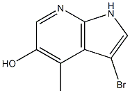 3-BroMo-5-hydroxy-4-Methyl-7-azaindole CAS#: 1190322-71-4