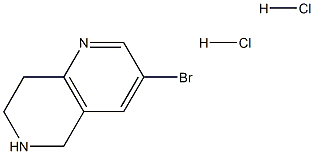 3-BroMo-5,6,7,8-tetrahydro-1,6-naphthyridine dihydrochloride CAS#: 1187932-53-1
