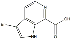 3-BroMo-6-azaindole-7-carboxylic acid CAS#: 1190318-59-2
