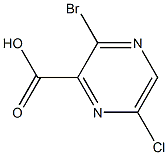 3-BroMo-6-chloropyrazine-2-carboxylic acid CAS#: 1260773-60-1