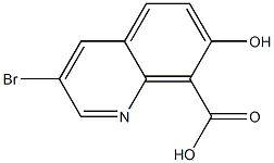 3-BroMo-7-hydroxyquinoline-8-carboxylic acid CAS#: 1159427-86-7