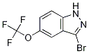 3-Bromo-1H-indazol-5-yl trifluoromethyl ether CAS#: 1346521-23-0