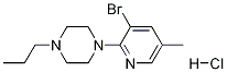 3-Bromo-2-(4-propylpiperazino)-5-picoline, HCl CAS#: 1187386-03-3