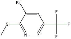 3-Bromo-2-(methylthio)-5-(trifluoromethyl)pyridine CAS#: 1226808-64-5