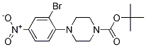 3-Bromo-4-(1-Boc-piperizin-4-yl)nitrobenzene CAS#: 1163126-69-9