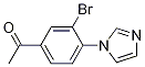 3'-Bromo-4'-(1-imidazolyl)acetophenone CAS#: 1141669-55-7