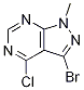 3-Bromo-4-chloro-1-methyl-1H-pyrazolo[3,4-d]pyrimidine CAS#: 1240526-73-1